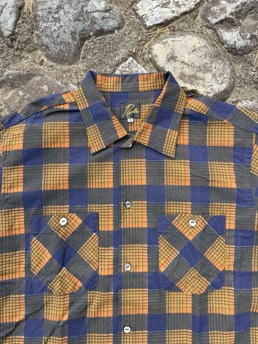 One-Up Shirt (Printed Flannel / Plaid) "Brown"