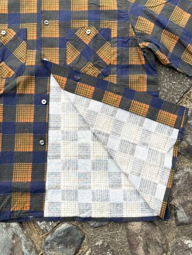 One-Up Shirt (Printed Flannel / Plaid) "Brown"