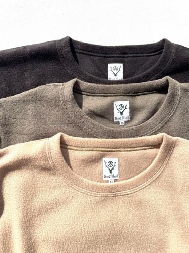 S.S. Crew Neck Shirt (Poly Fleece)