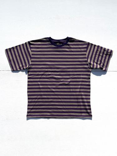 S/S Crew Neck Tee (Cotton Stripe Jersey) 2 Colors