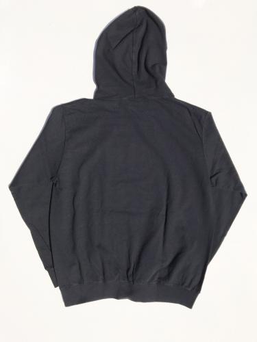 L/S Pullover Hood Tee (Black)