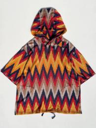 【50% OFF】 Short Sleeve Hoody (Ikat Knit)
