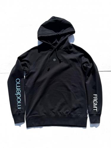 【moderno × FRAGMENT】 Hooded Sweatshirt (Black)
