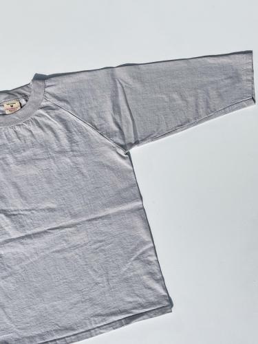 3/4 Raglan Tee (Pale Grey)