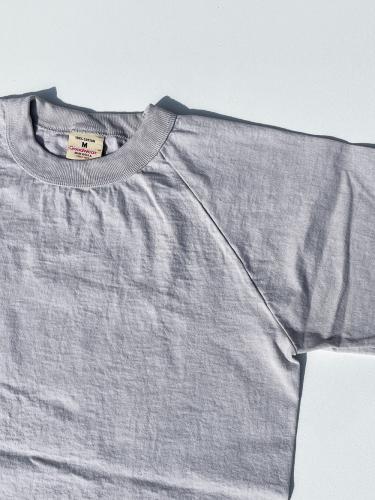 3/4 Raglan Tee (Pale Grey)