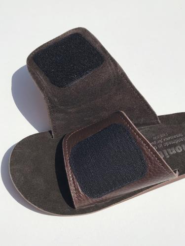 【monitaly × The Sandalman】  Leather Slide Sandal