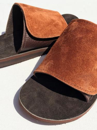 【monitaly × The Sandalman】  Leather Slide Sandal