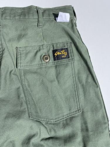 【Stan Ray】 Tepaer Fit Fatigue Pant (Olive Sateen)