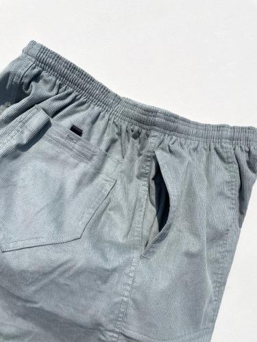 【THUSUAND MILE】　Hightown Cord Shorts (Eucalyptus)
