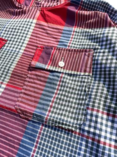 Cagoule Shirt (Cotton Big Madras)