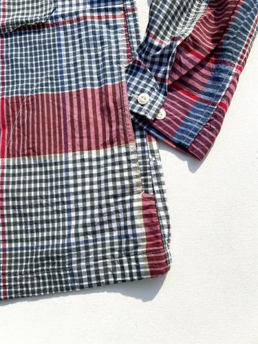 Cagoule Shirt (Cotton Big Madras)