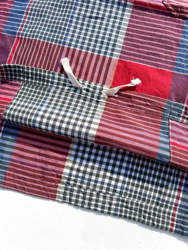 Cagoule Shirt (Cotton Big Madras)