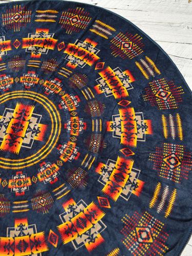 Printed Round Towel