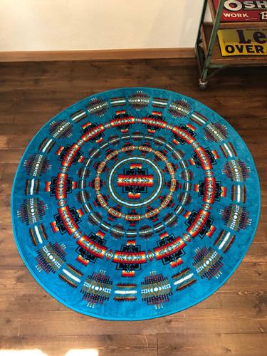 Printed Round Towel