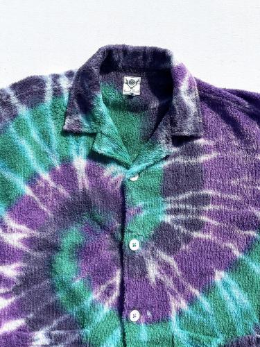 Cabana Shirt (Cotton Pile / Tie Dye)