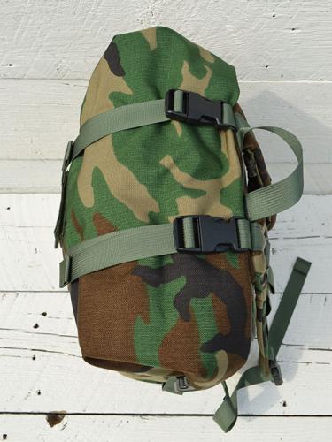 ROLL UP BACKPACK (Woodland Camo)