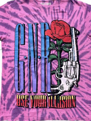 【GUNS N' ROSES】 UYI PISTOL Dip-Dye Tee