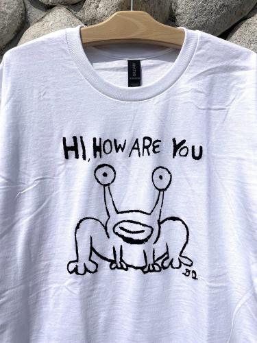 【DANIEL JOHNSON】　HI HOW ARE YOU MURAL Tee