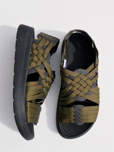 【Malibu Sandals】 Canyon (Nylon Weave)　"Olive"