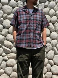 Camp Collar S/S Shirt　(Check)