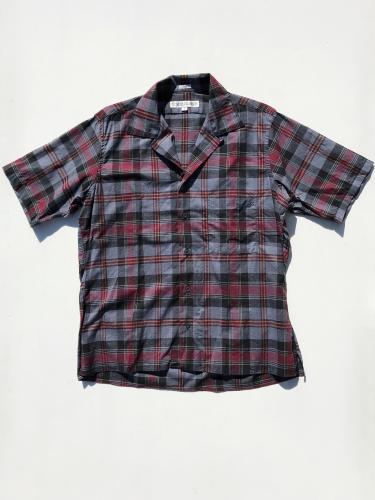 Camp Collar S/S Shirt　(Check)