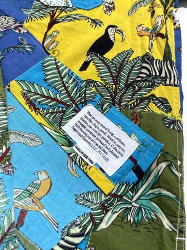 【30% OFF】 Camp Shirt (Animal Print Patchwork)