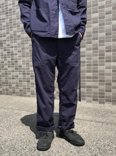 【ENGINEEREDGARMENTS】Fatigue Pant Dk.Navy