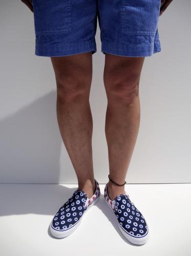 Classic Slip-On　(Dyed Dots & Stripes)