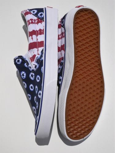 Classic Slip-On　(Dyed Dots & Stripes)