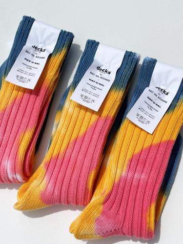 NAT-U-RAL別注 Cased Heavy Weight Plain Socks