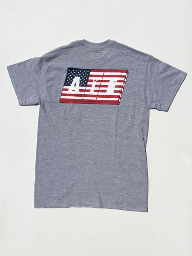 Printed S/S Pocket Tee (Flag)