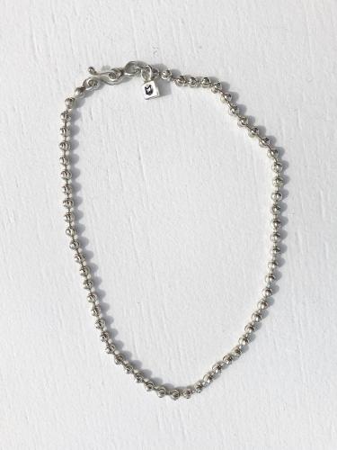 Facet Ball Chain Anklet