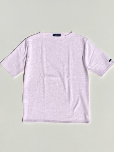 OUESSANT LIGHT SHORT SLEEVE　(杢ライトピンク)