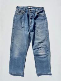 USA Levi's 501 Wide Tapered Pants (Blue)"M-2"