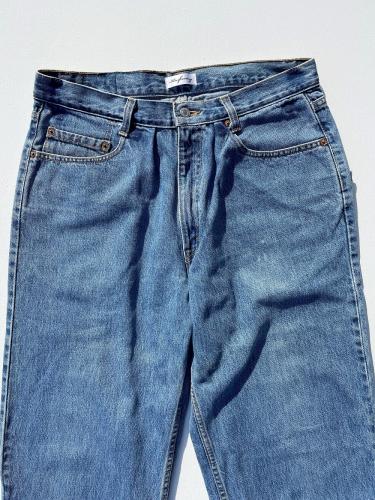 USA Levi's 505 Wide Tapered Pants (Blue)"L-3"