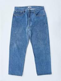 USA Levi's 501 Wide Tapered Pants (Blue)"L-5"