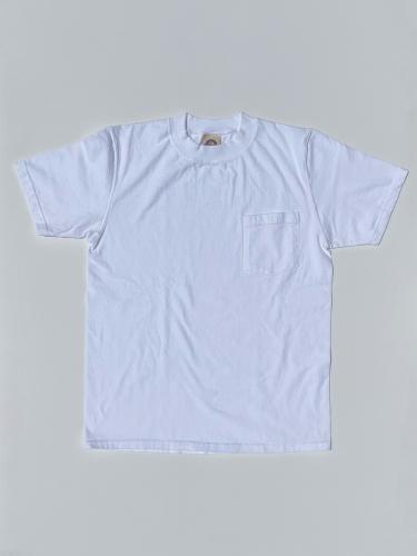 Classic Fit Pocket Tee (White)