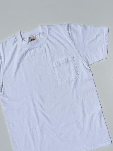 Classic Fit Pocket Tee (White)