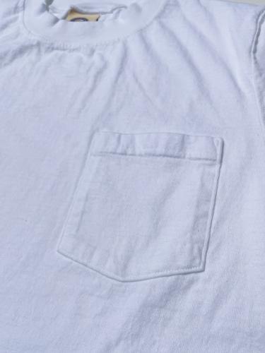 Classic Fit Pocket Tee (White)