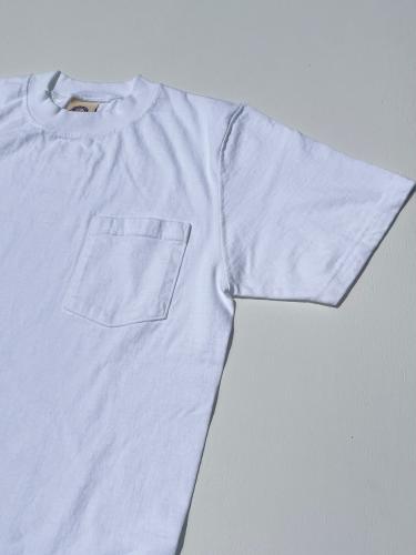 Classic Fit Pocket Tee (White)