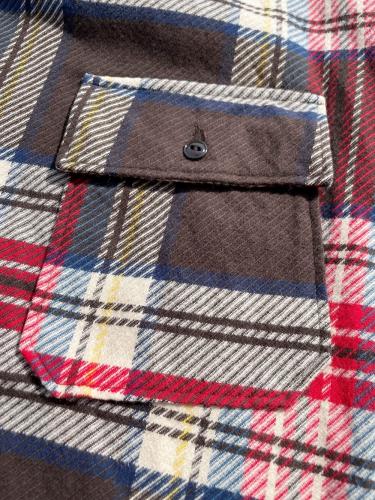 【30% OFF】 Cagoule Shirt (Cotton Heavy Twill Plaid)