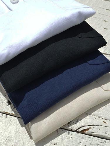 S/S Henley Neck Pocket Tee