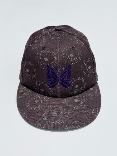 【 30% OFF】 Baseball Cap (Poly Jq.) "Brown"