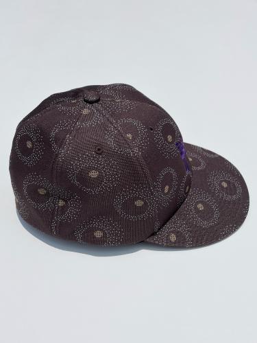 【 30% OFF】 Baseball Cap (Poly Jq.) "Brown"