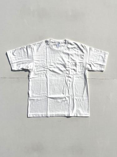 【Velva Shee】 1PAC S/S C/N TEE W/PKT (White)