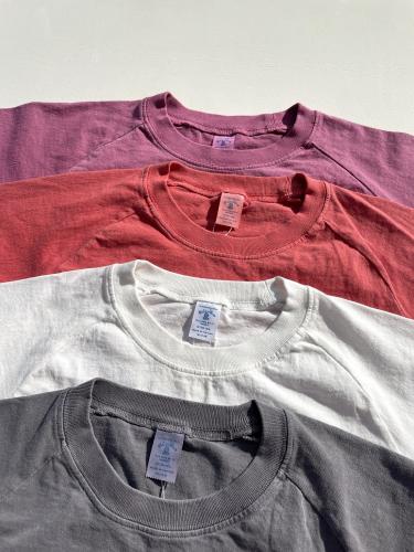 【Velva Shee】 14/1 S/S C/N Raglan Tee (PIGMENT)