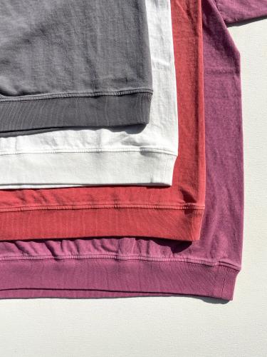 【Velva Shee】 14/1 S/S C/N Raglan Tee (PIGMENT)