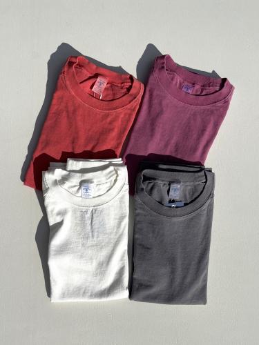 【Velva Shee】 14/1 S/S C/N Raglan Tee (PIGMENT)