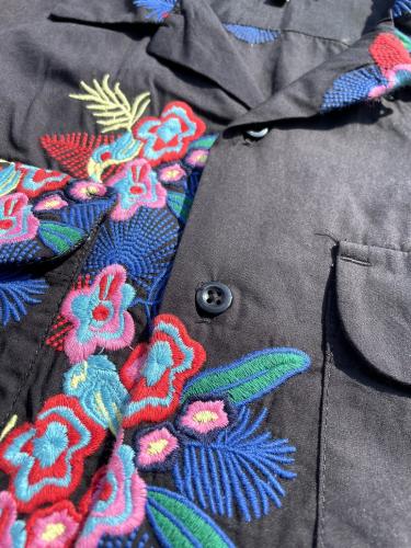Classic Shirt (Cotton Floral Embroidery)