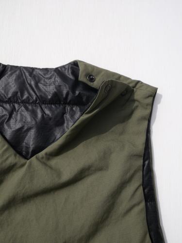 【MONITALY】　Reversible Insulated Vest　(Vancloth)